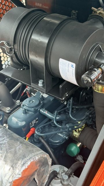 Air intake and fuel filtration